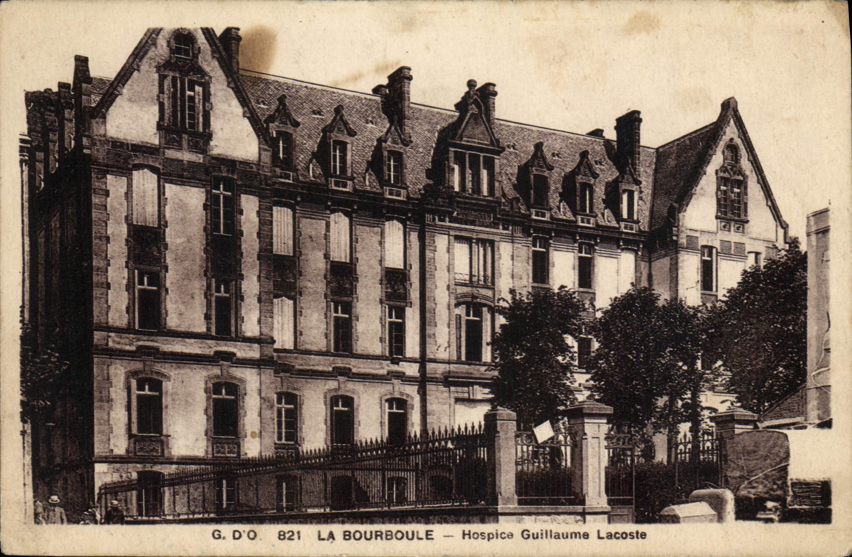 CPA La Bourboule Hospice Guillaume Lacoste