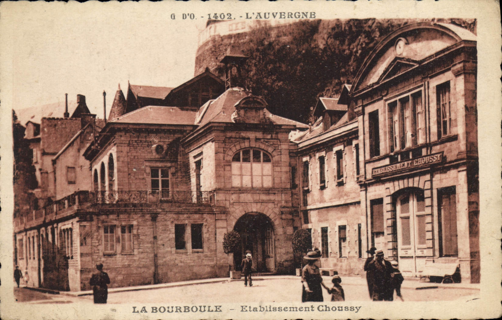 CPA La Bourboule Etablissement Choussy