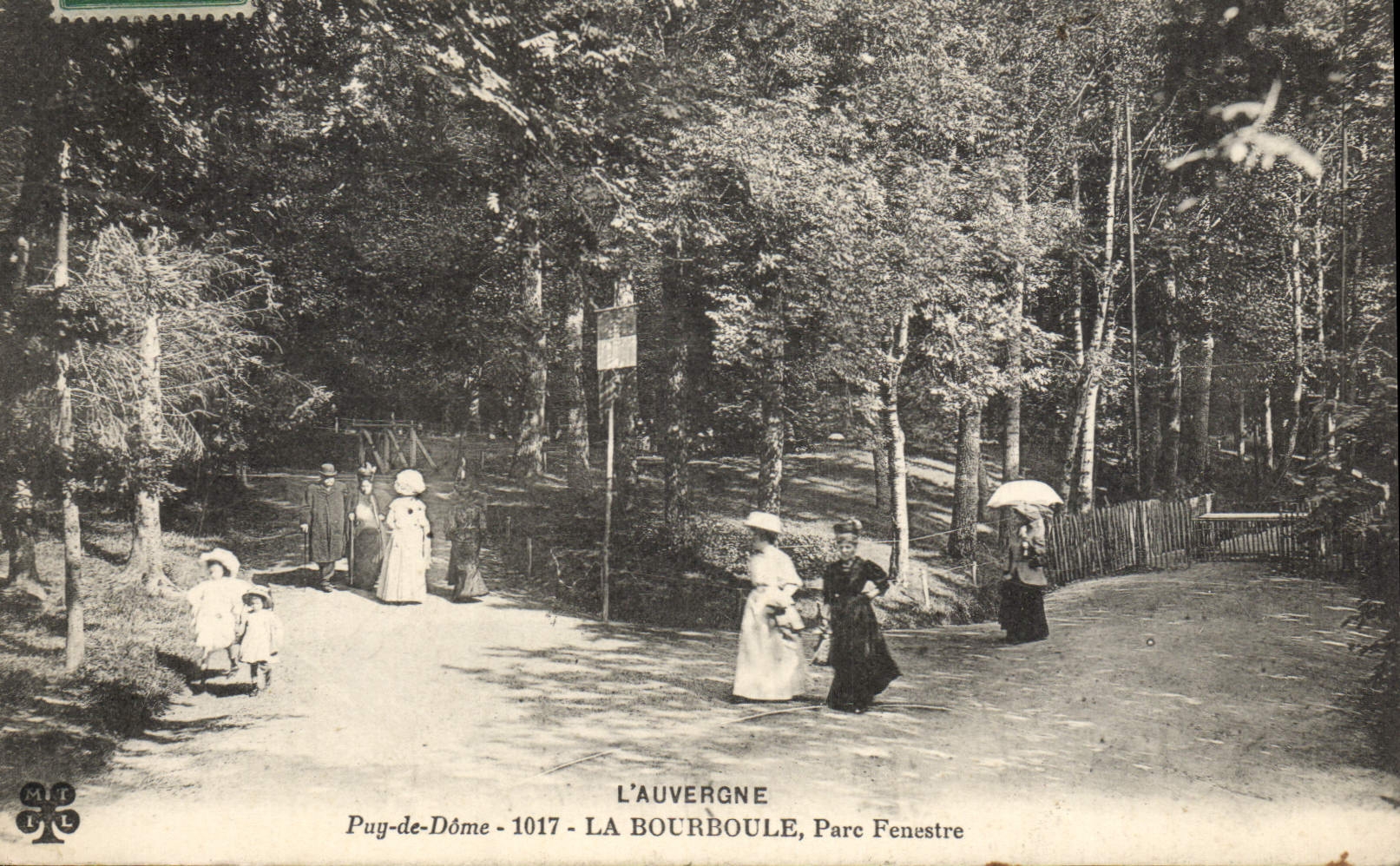 CPA La Bourboule Parc Fenestre