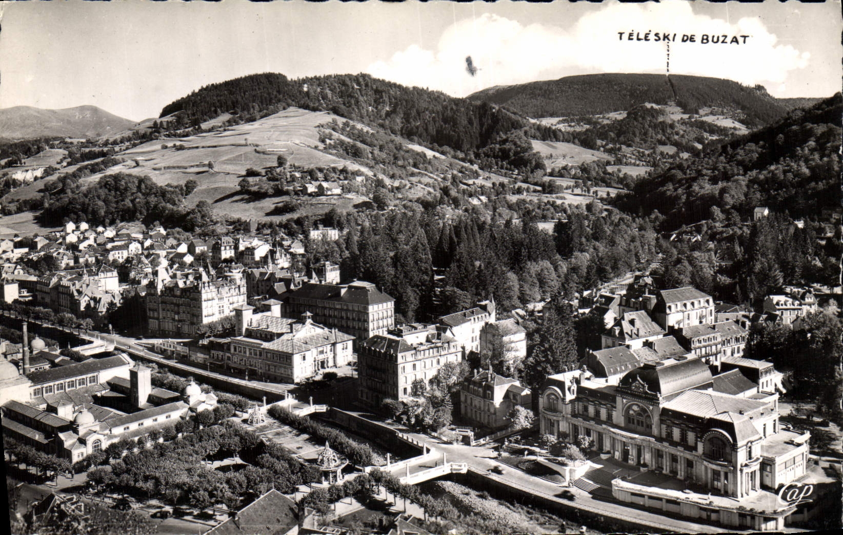 CPA La Bourboule Vue Generale Et Le Casino