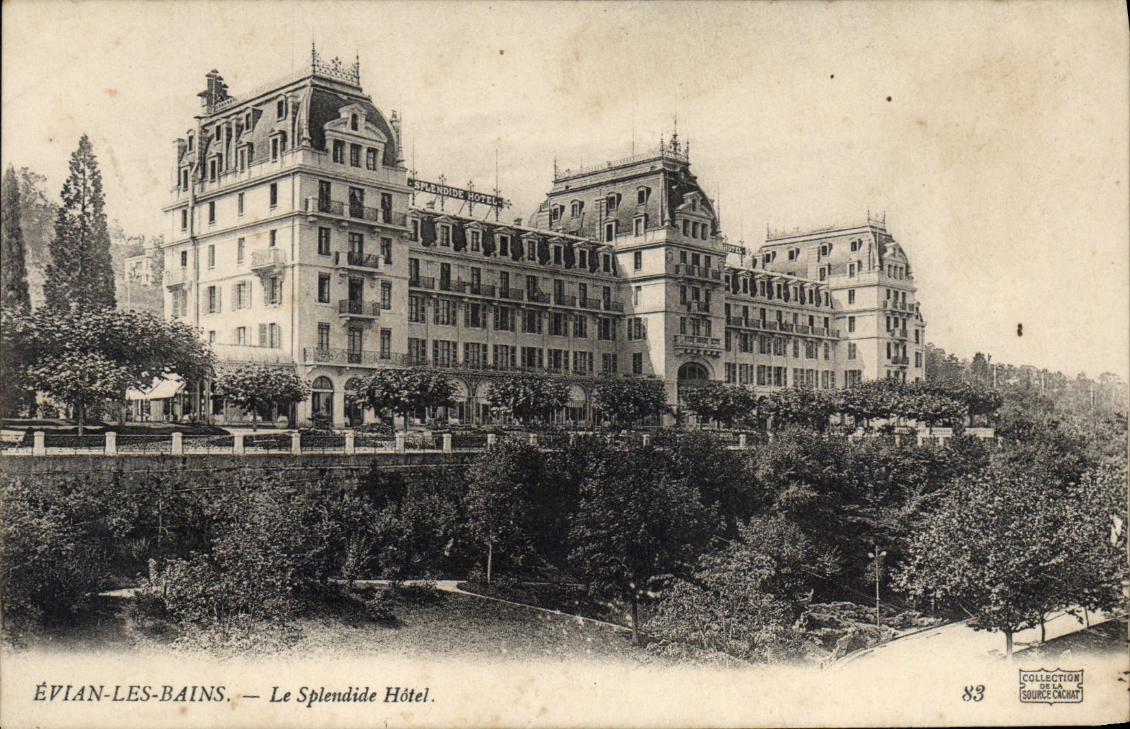 CPA Evian Les Bains Le Splendide Hotel