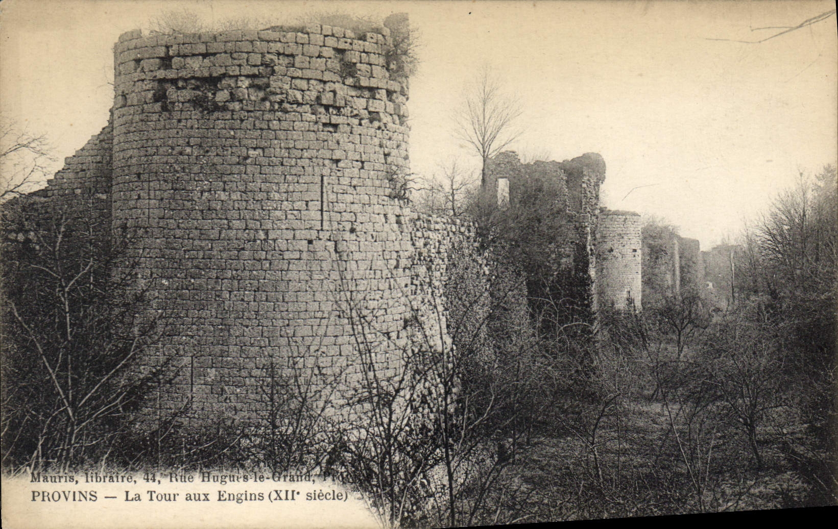 CPA Provins La Tour Aux Engins