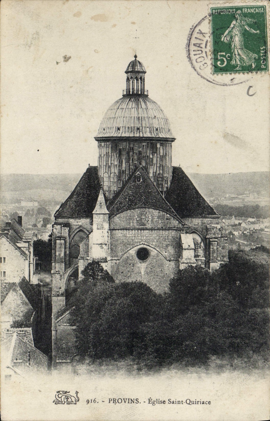 CPA Provins Eglise Saint Quiriace