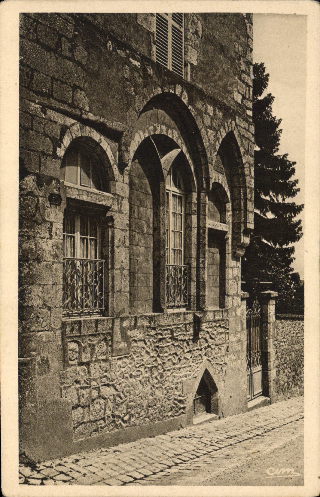CPA Provins La Maison Des Orphelines
