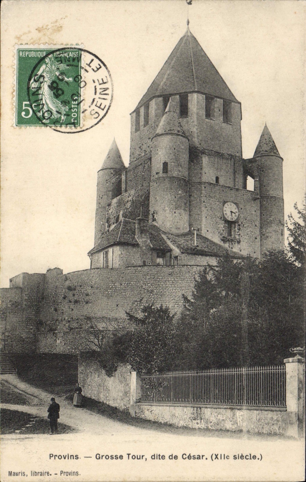 CPA Provins Grosse Tour Dite De Cesar