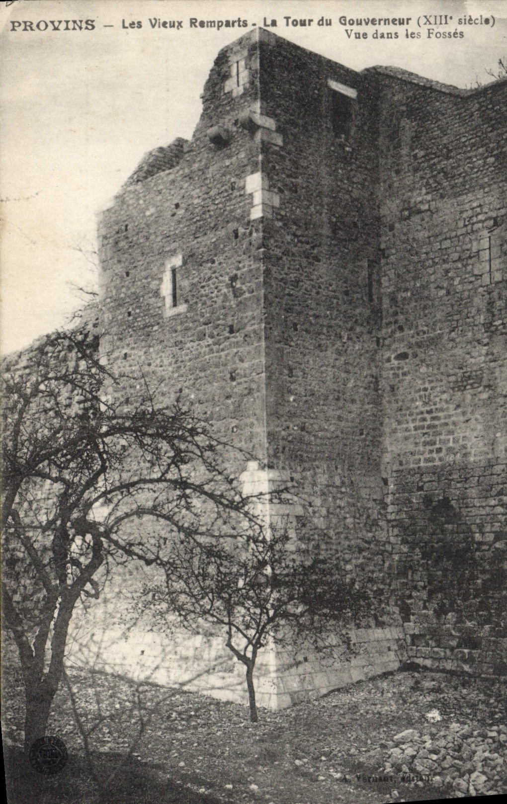 CPA Provins Les Vieux Remparts La Tour Du gouverneur
