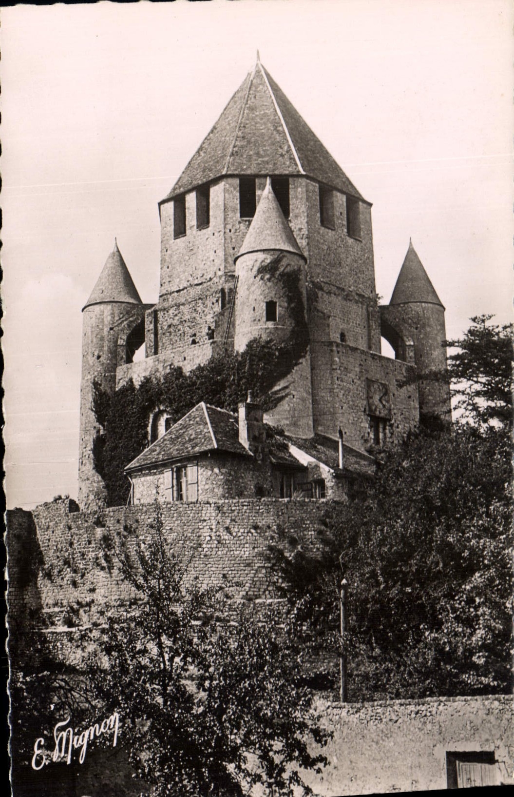 CPA Provins Ville Haute Tour De Cesar