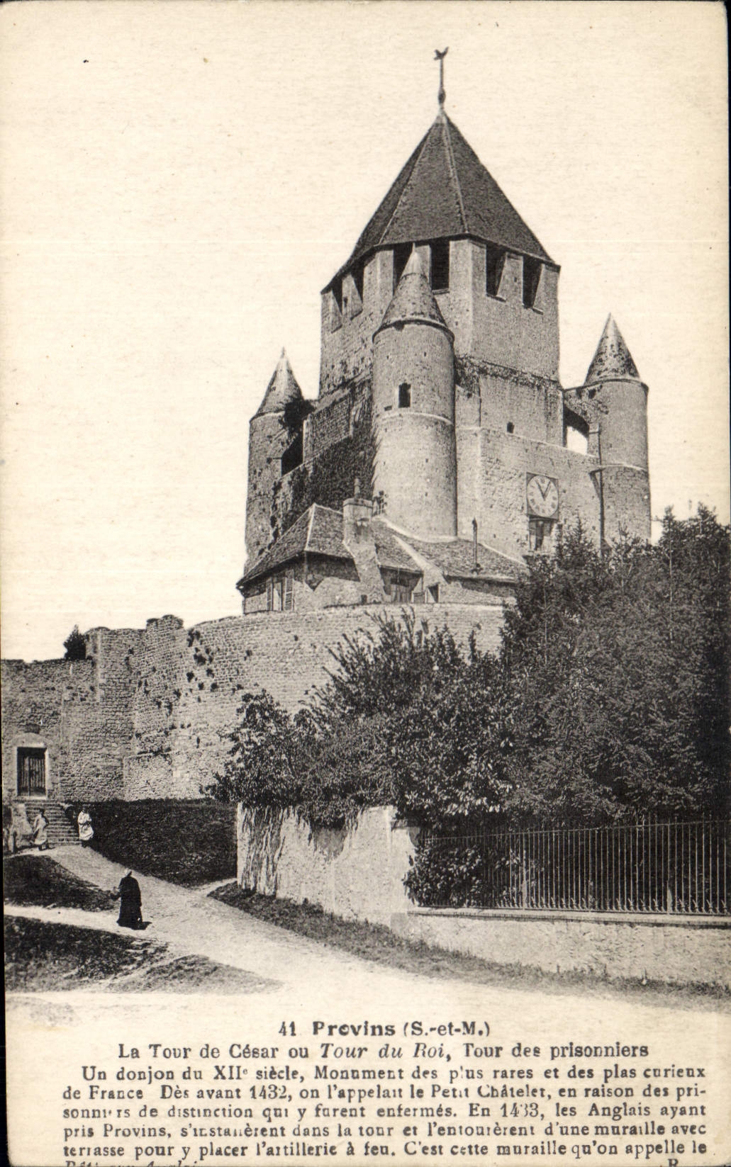 CPA Provins La Tour De Cesar Ou Tour Du Roi tour des prisonniers
