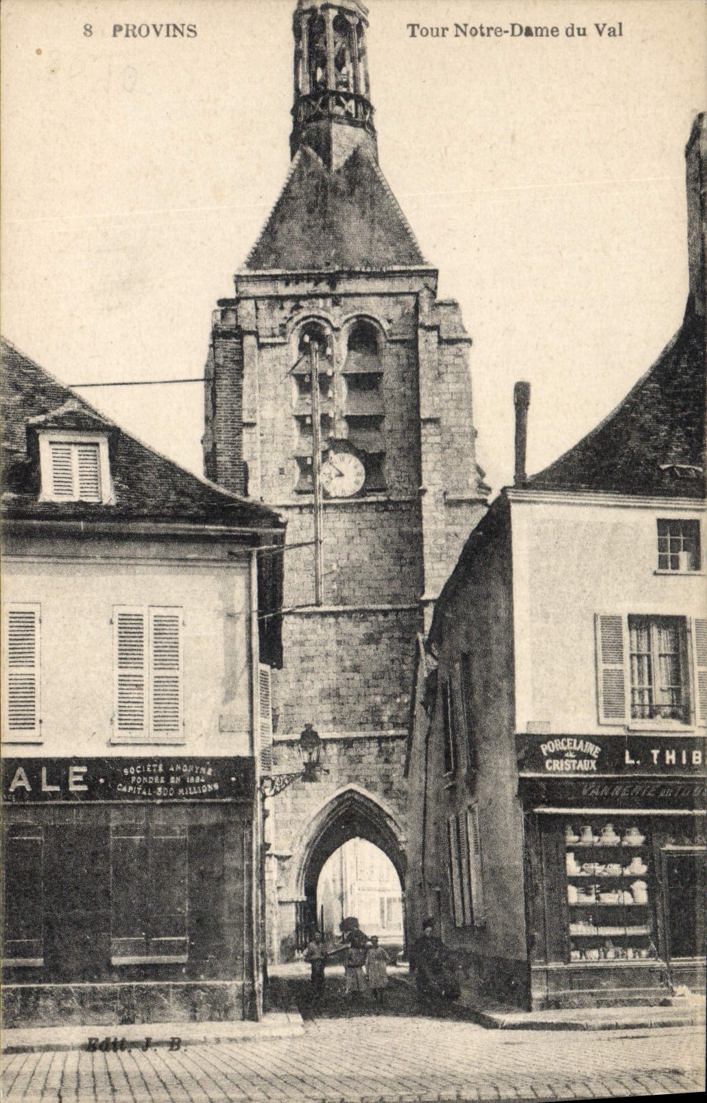 CPA Provins Tour Notre Dame Du Val