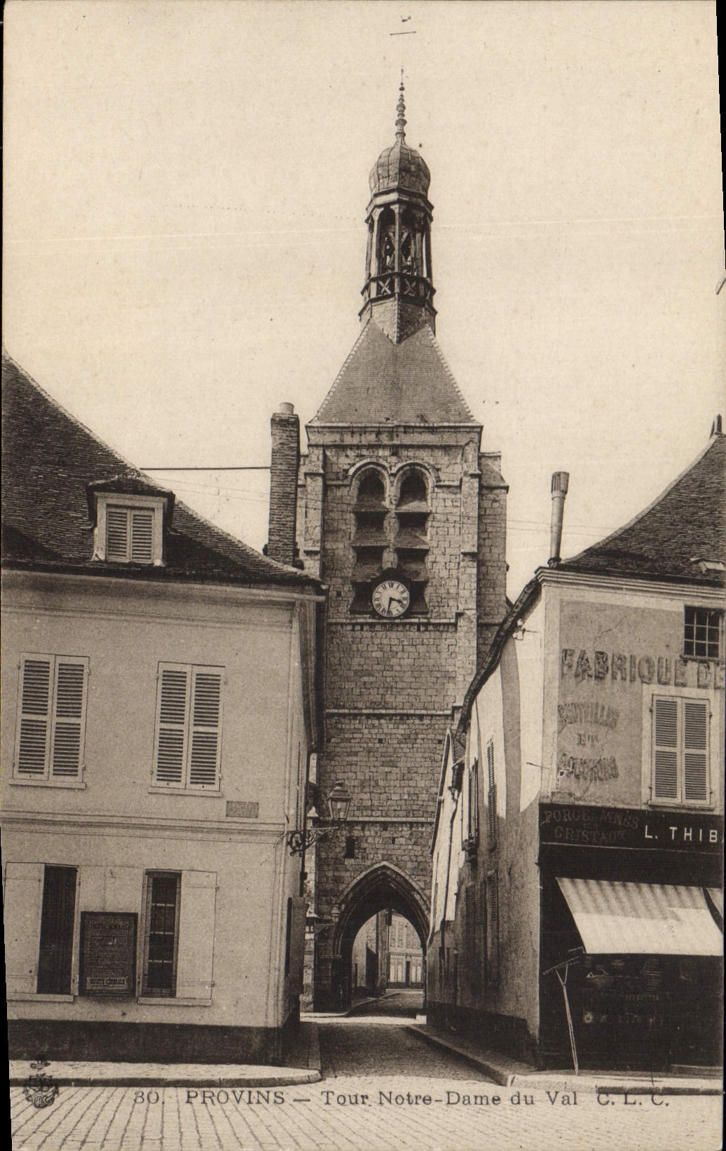 CPA Provins Tour Notre Dame Du Val