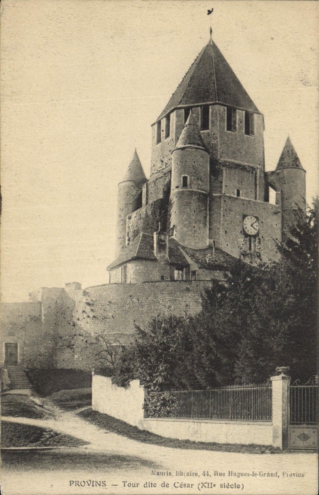 CPA Provins Tour Dite De Cesar