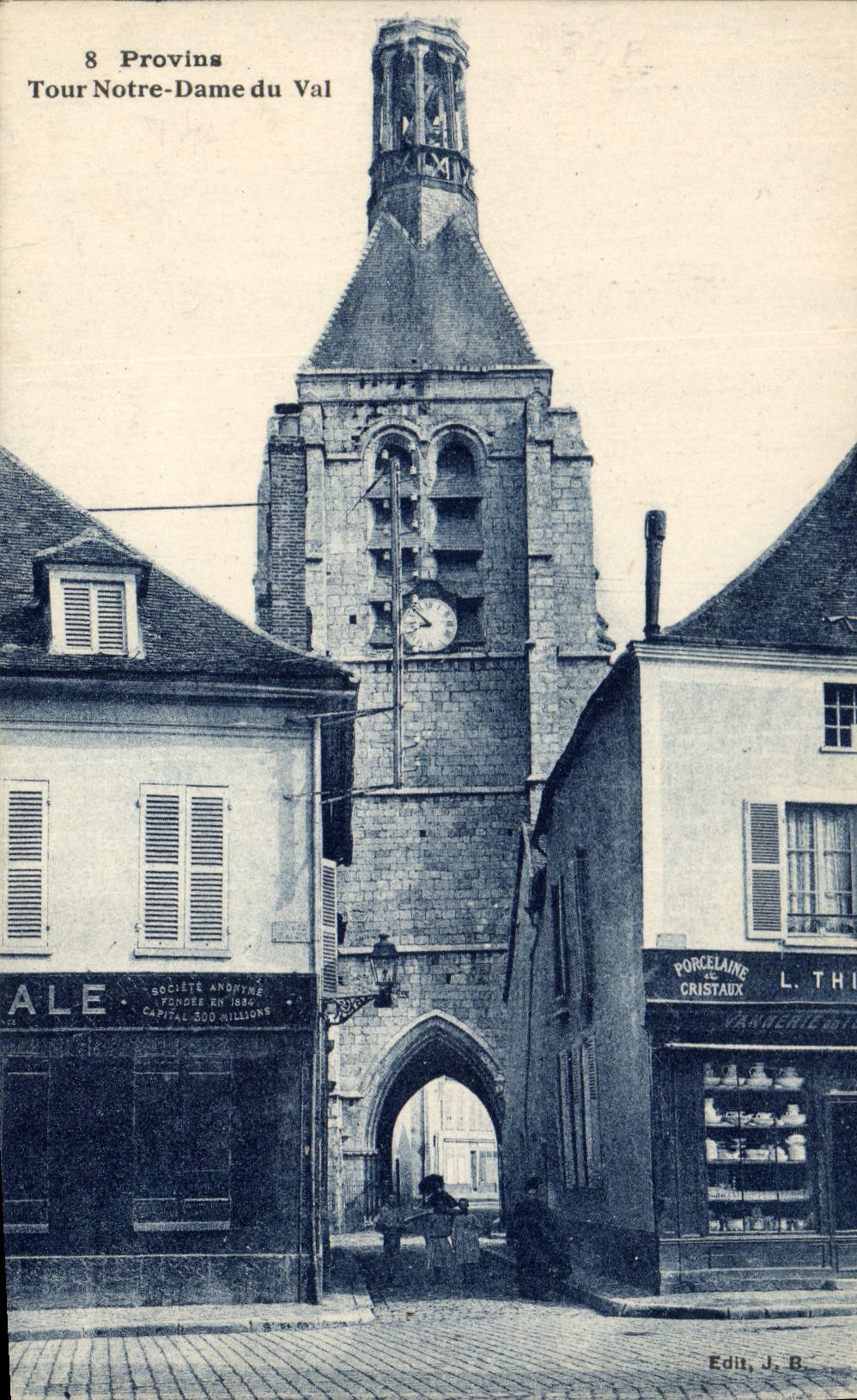 CPA Provins Tour Notre Dame Du Val