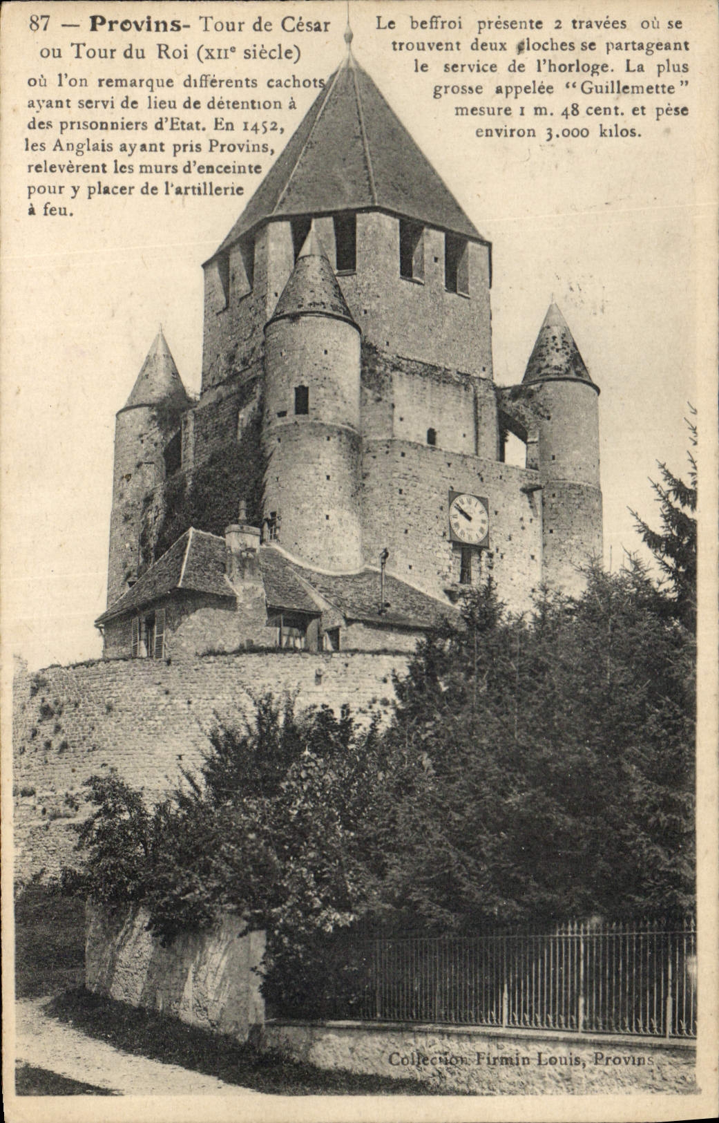 CPA Provins Tour De Cesar Ou Tour Du Roi