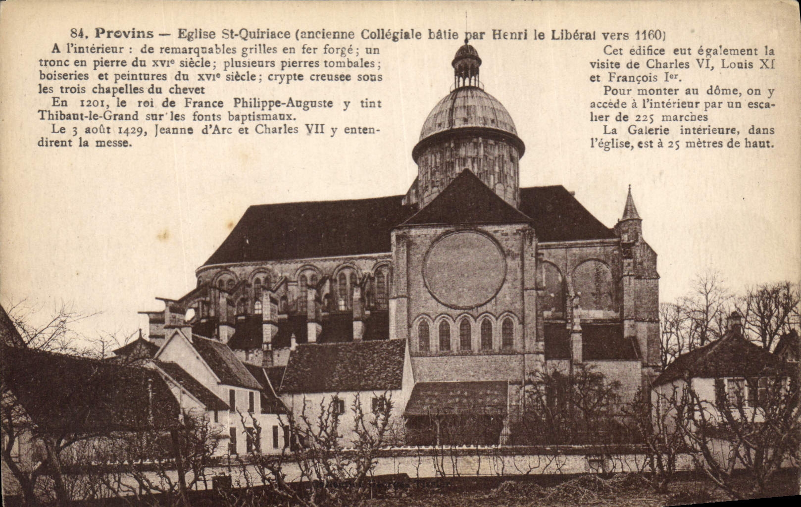 CPA Provins Eglise St Quiriace