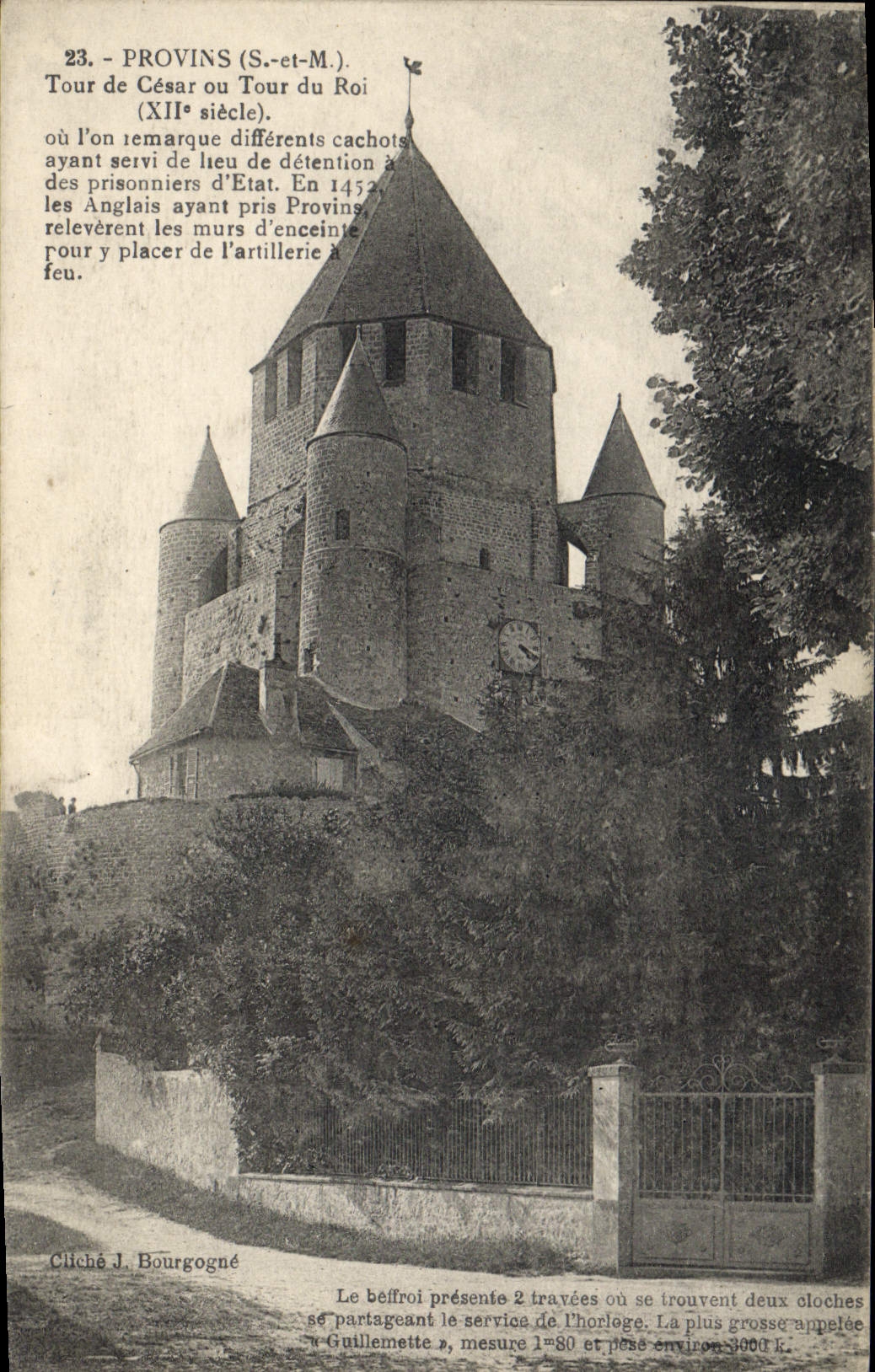 CPA Provins Tour De Cesar Ou Tour Du Roi