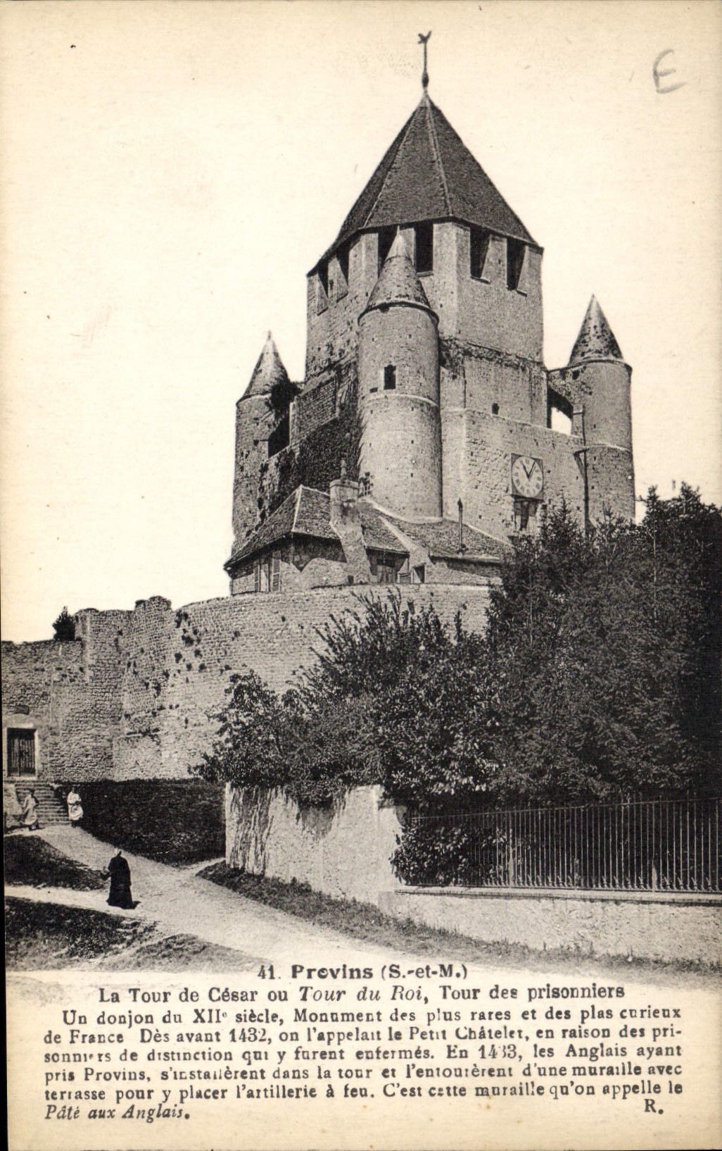 CPA Provins La Tour De Cesar Ou Tour Du Roi