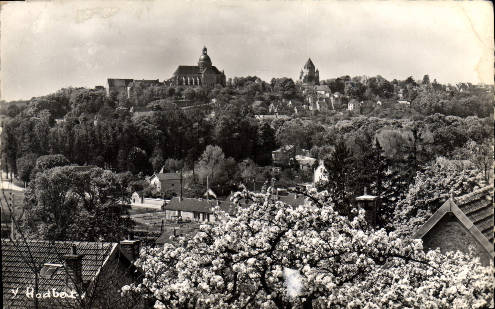 CPA Provins Panorama Sur La Ville Haute