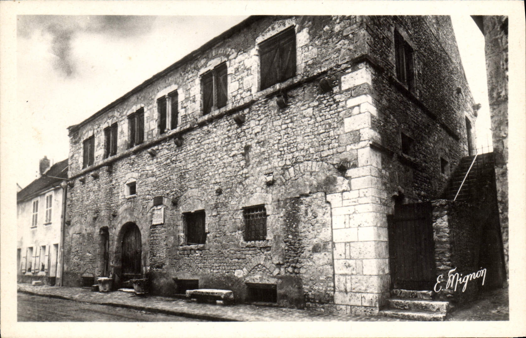 CPA Provins Ville Haute La Grange Aux Dimes