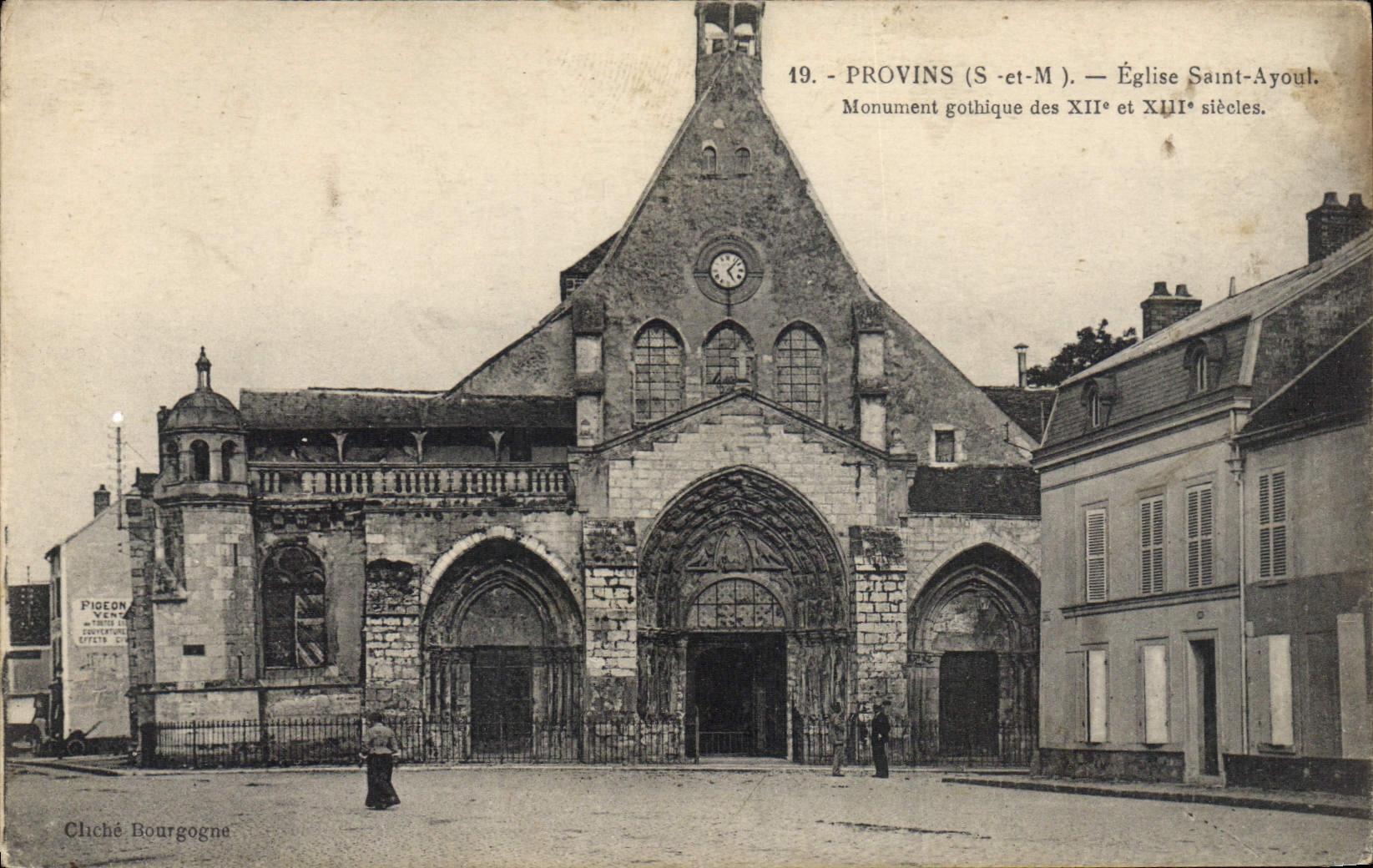 CPA Provins Eglise Saint Ayoul Monument Gothique