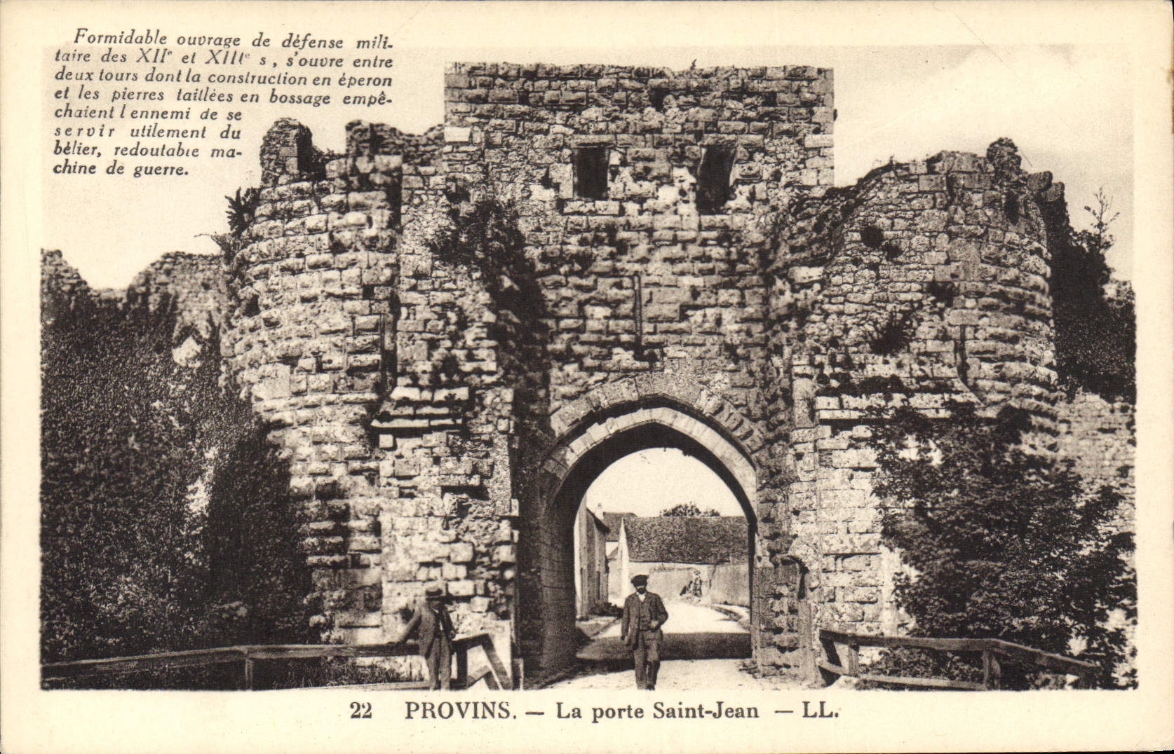 CPA Provins La Porte Saint Jean