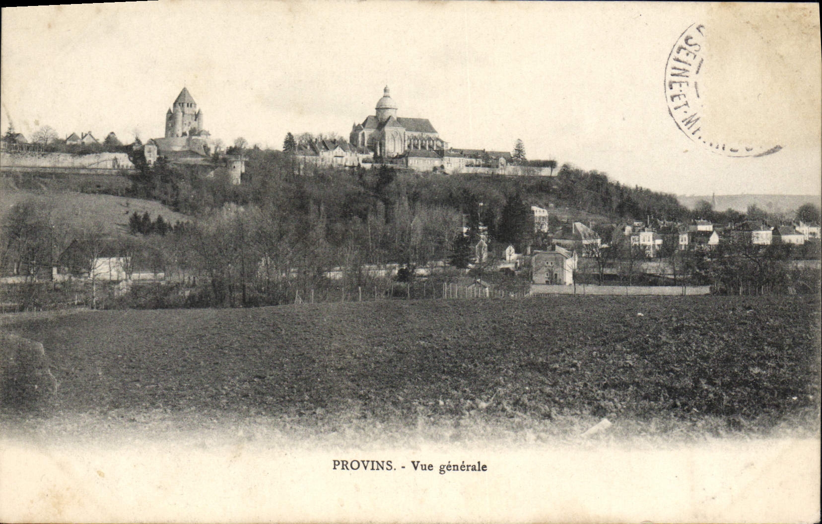 CPA Provins Vue Generale