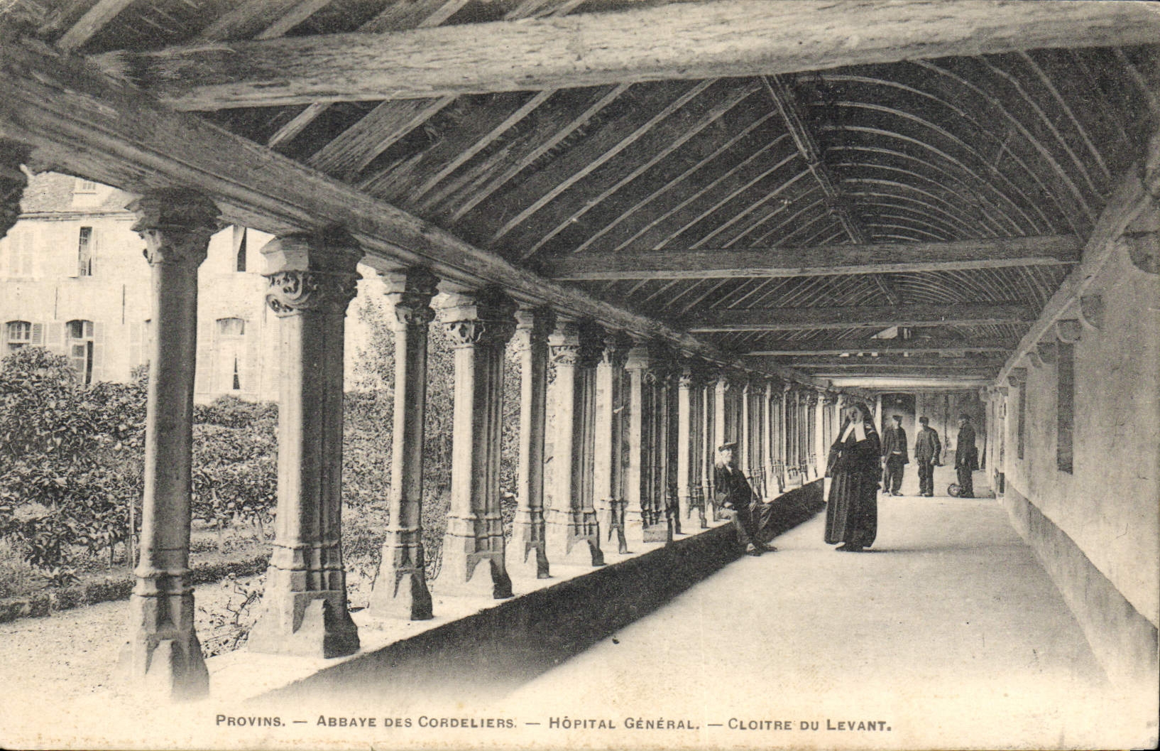 CPA Provins Abbaye Des Cordeliers Hopital General