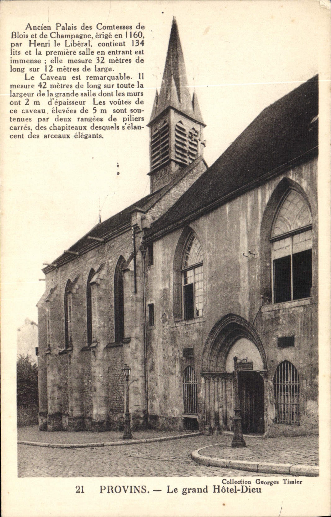 CPA Provins Le Grand Hotel Dieu