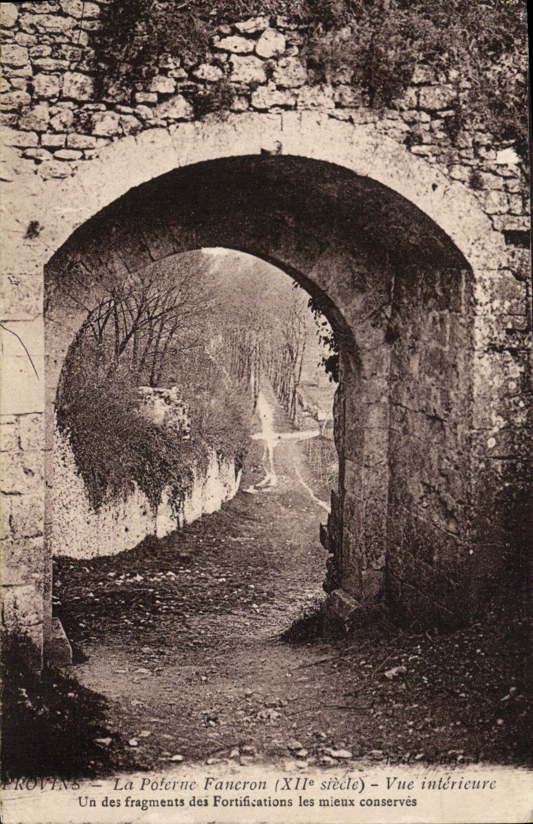 CPA Provins La Poterne Faneron