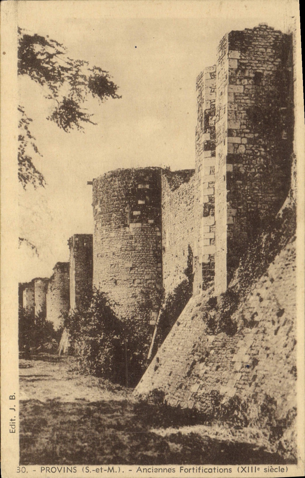 CPA Provins Anciennes Fortifications