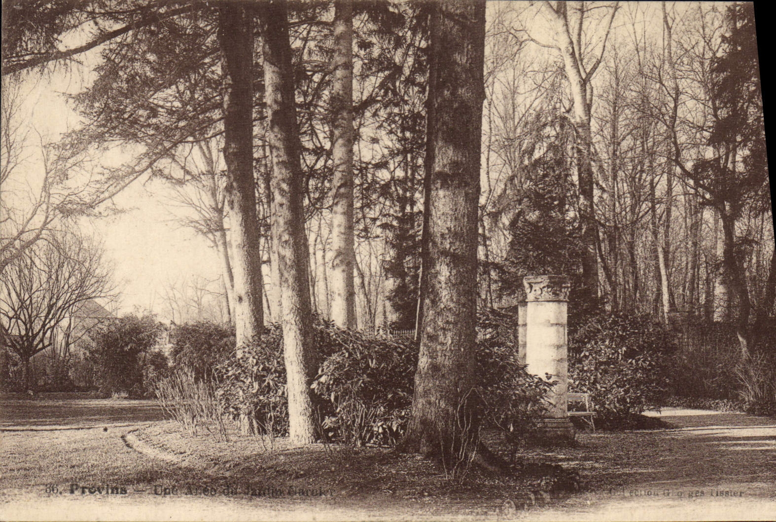 CPA Provins jardin Garnier