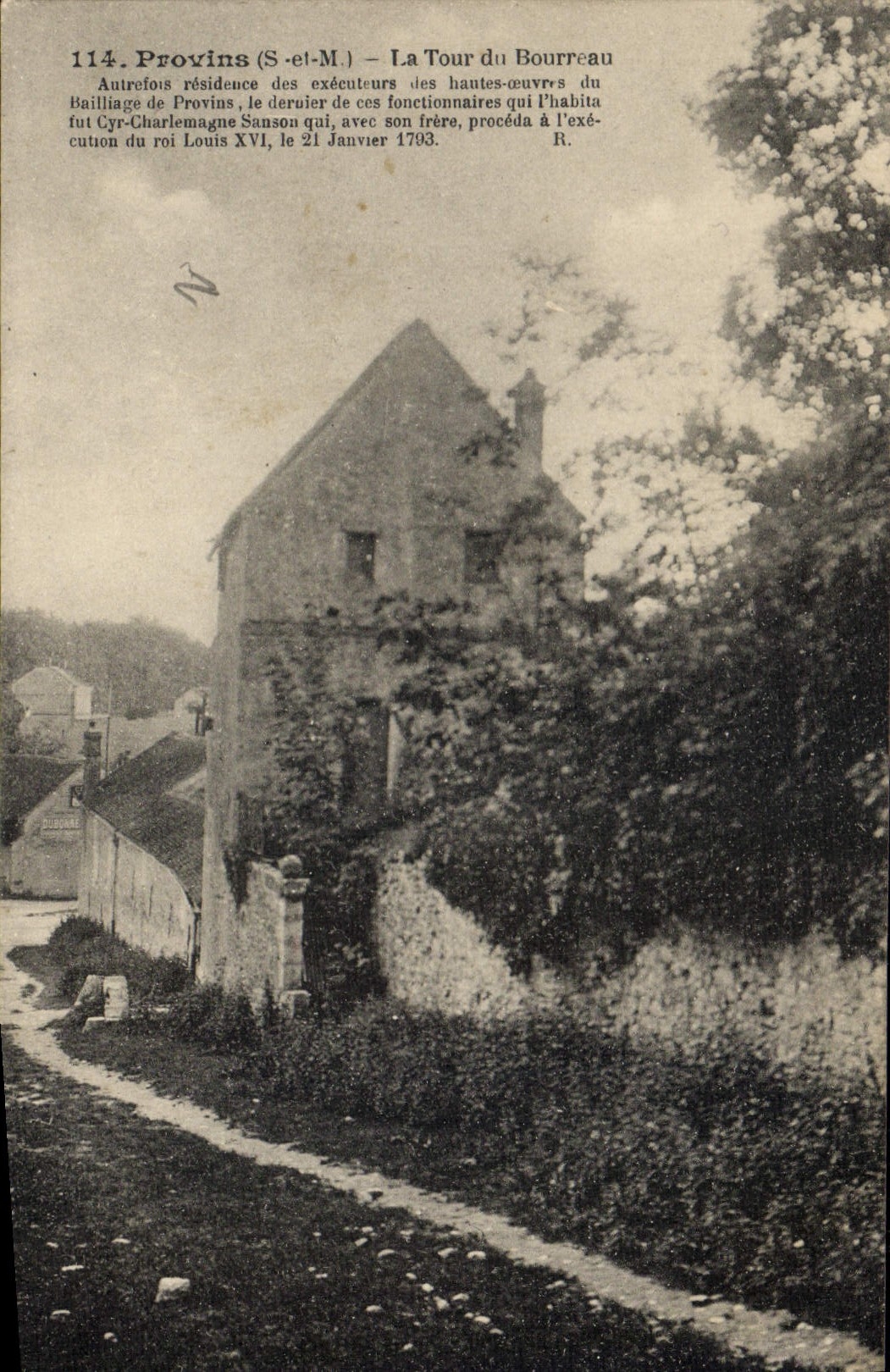 CPA Provins La Tour Du Bourreau