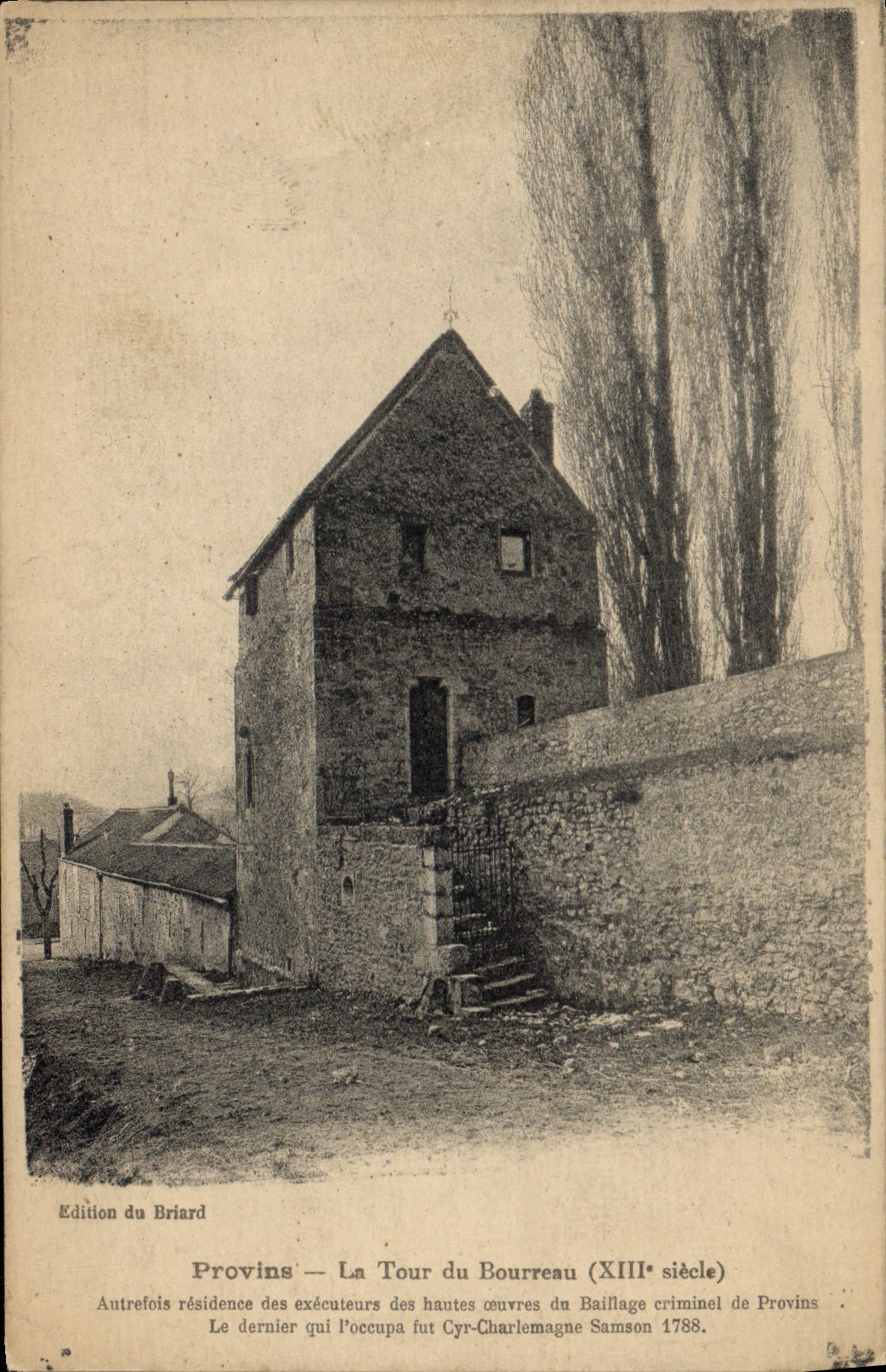 CPA Provins La Tour Du Bourreau 1788