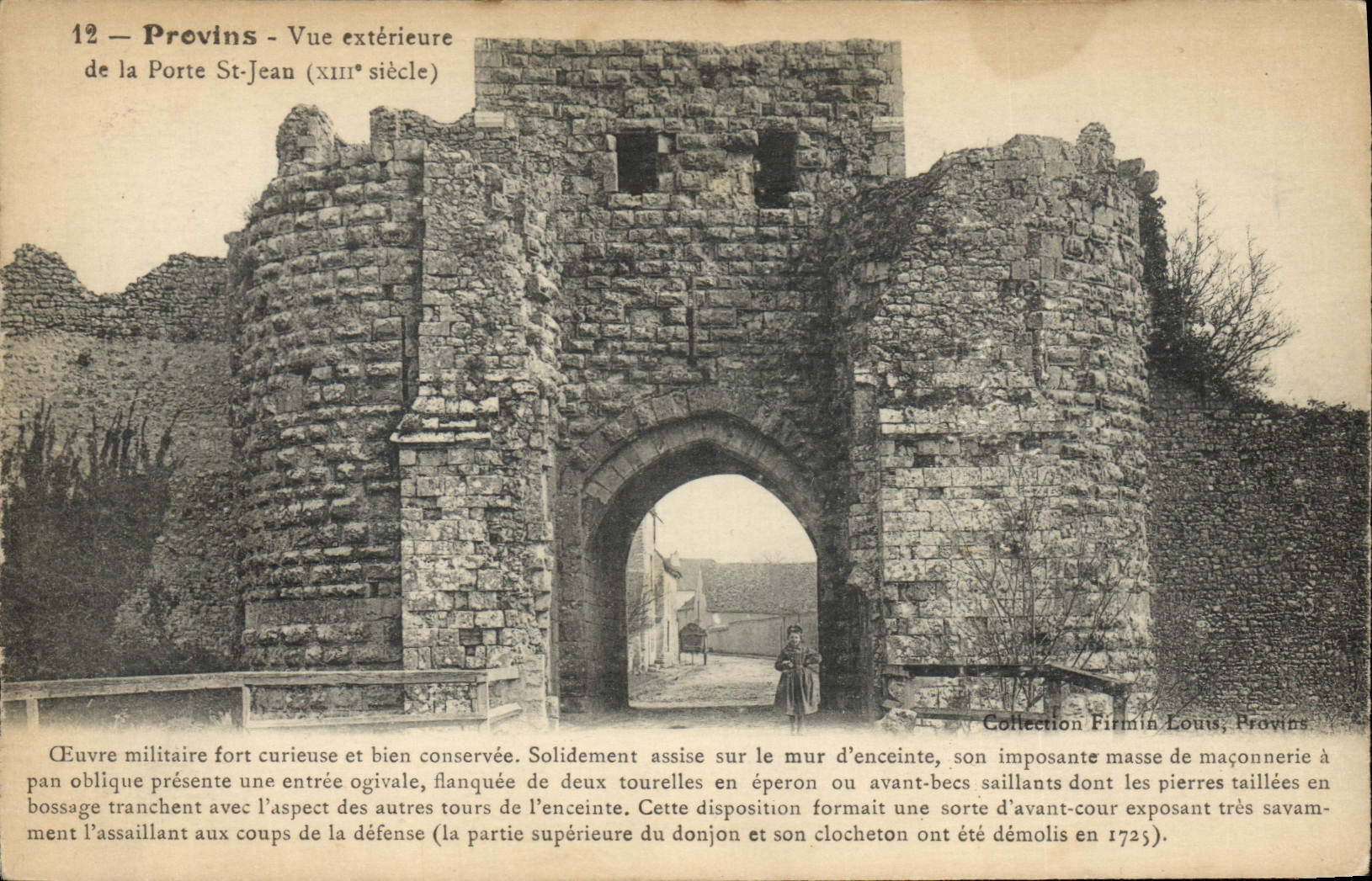 CPA Provins Vue Exterieure De La Porte saint jean