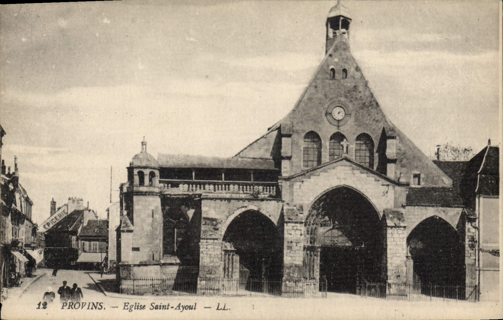 CPA Provins Eglise Saint Ayoul