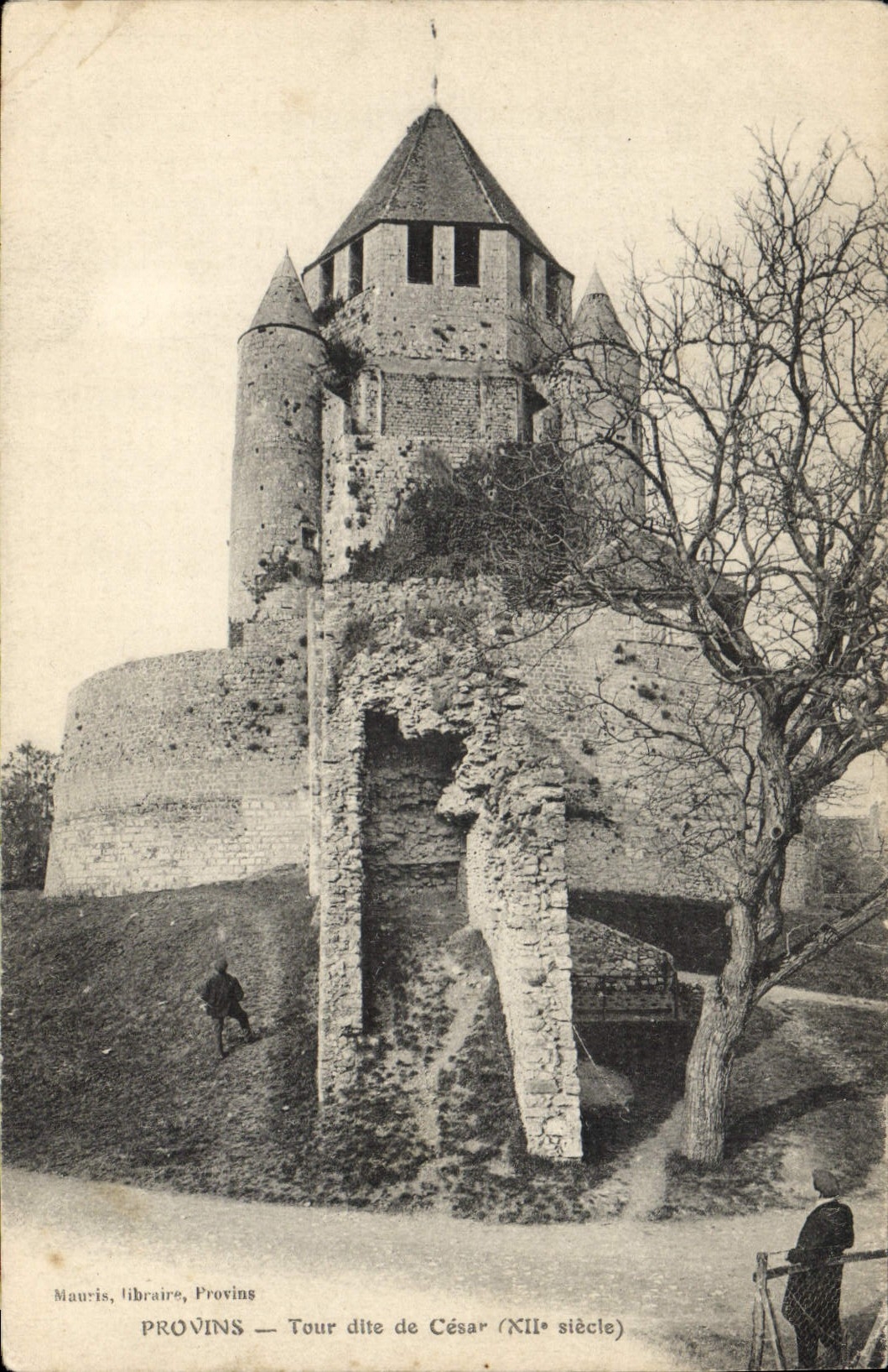 CPA Provins Tour Dite De Cesar