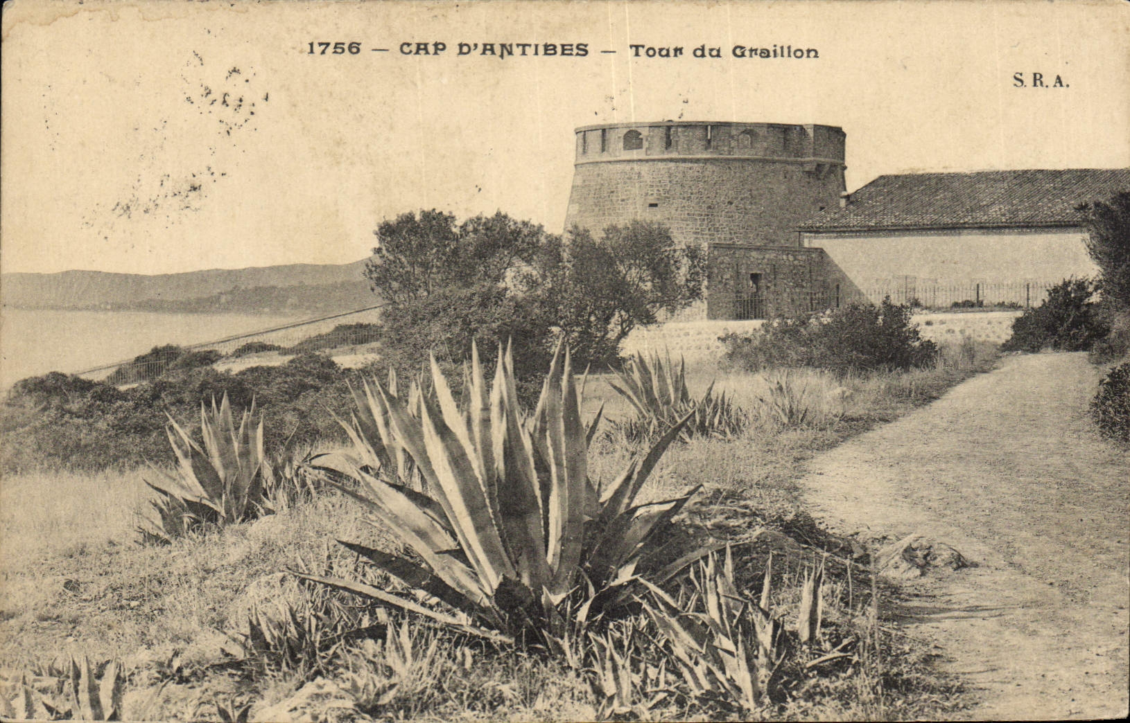 CPA Antibes Tour Du Graillon Cap