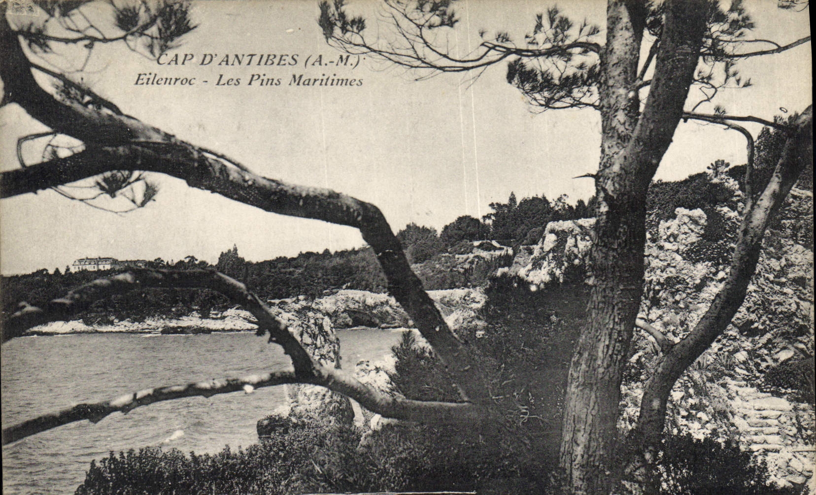 CPA Cap D'Antibes Eilenroc Les Pins Maritimes