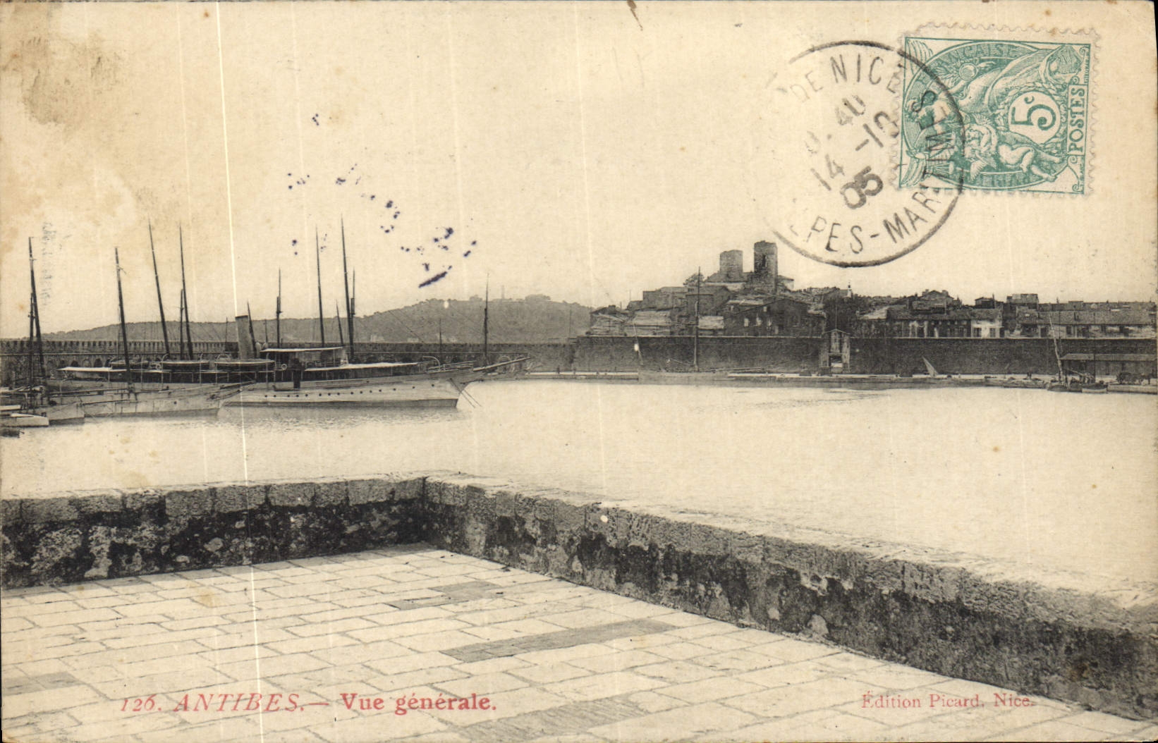 CPA Antibes Vue Generale