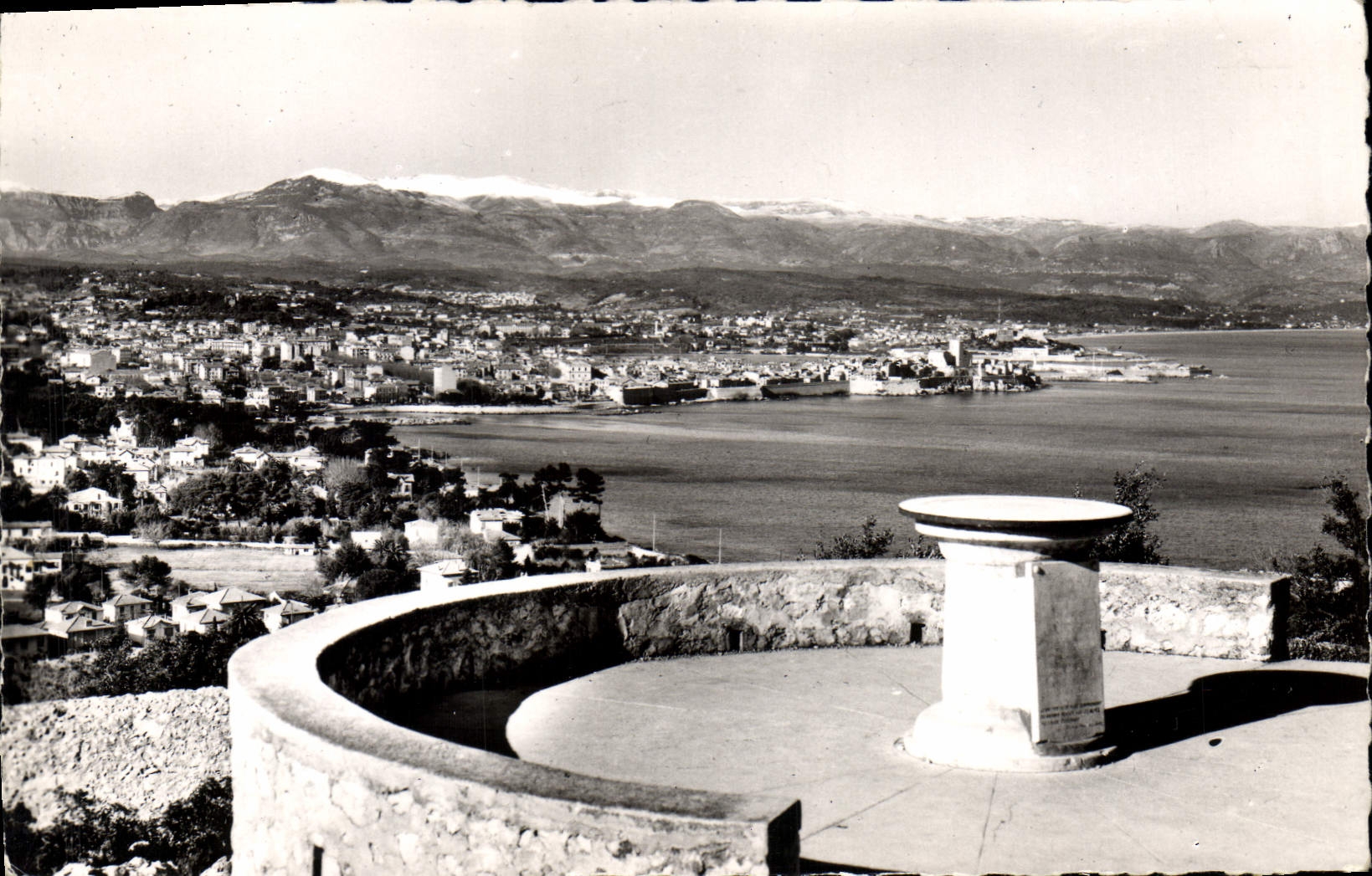 CPA Antibes Table D'Orientation De La Garoupe