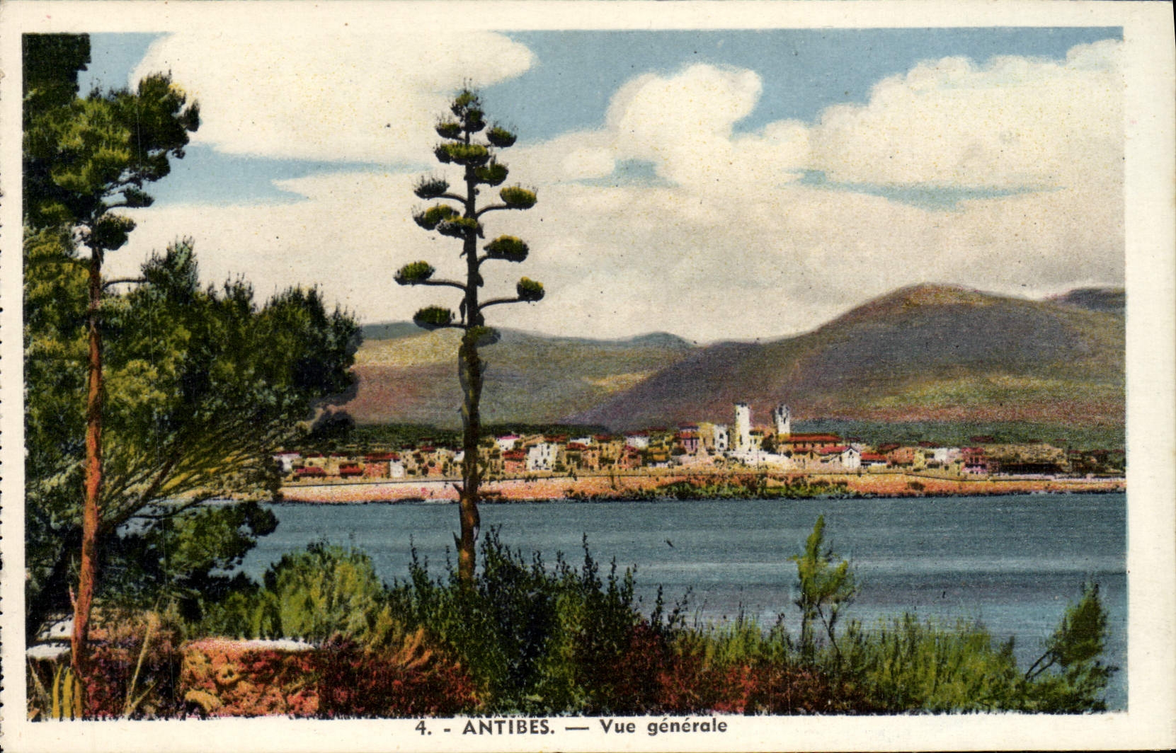 CPA Antibes Vue Generale