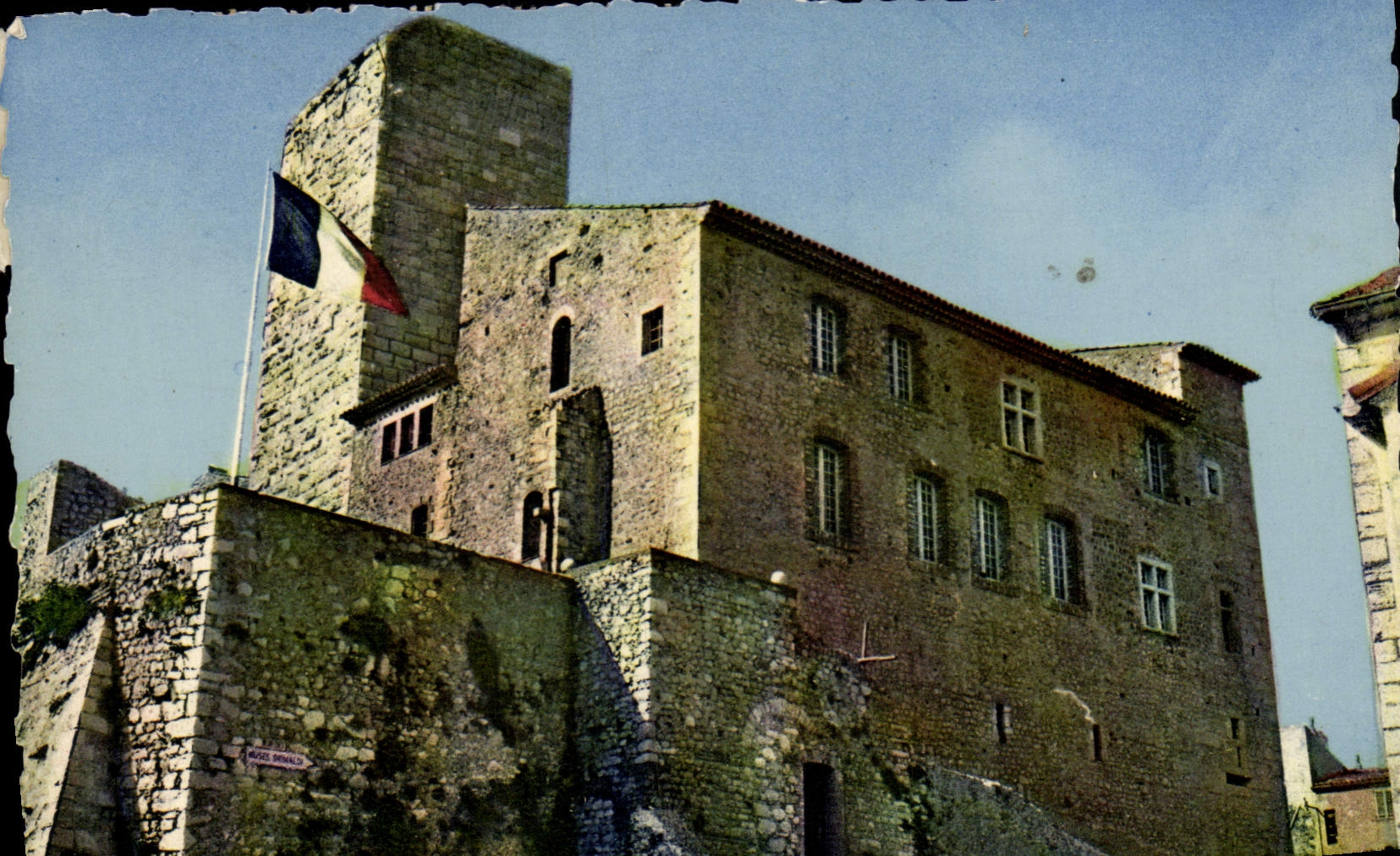 CPA Antibes Le Chateau Grimaldi