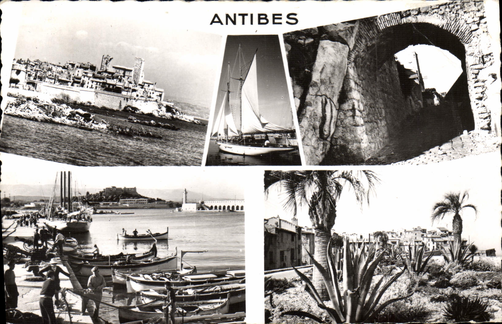 CPA Antibes Souvenir