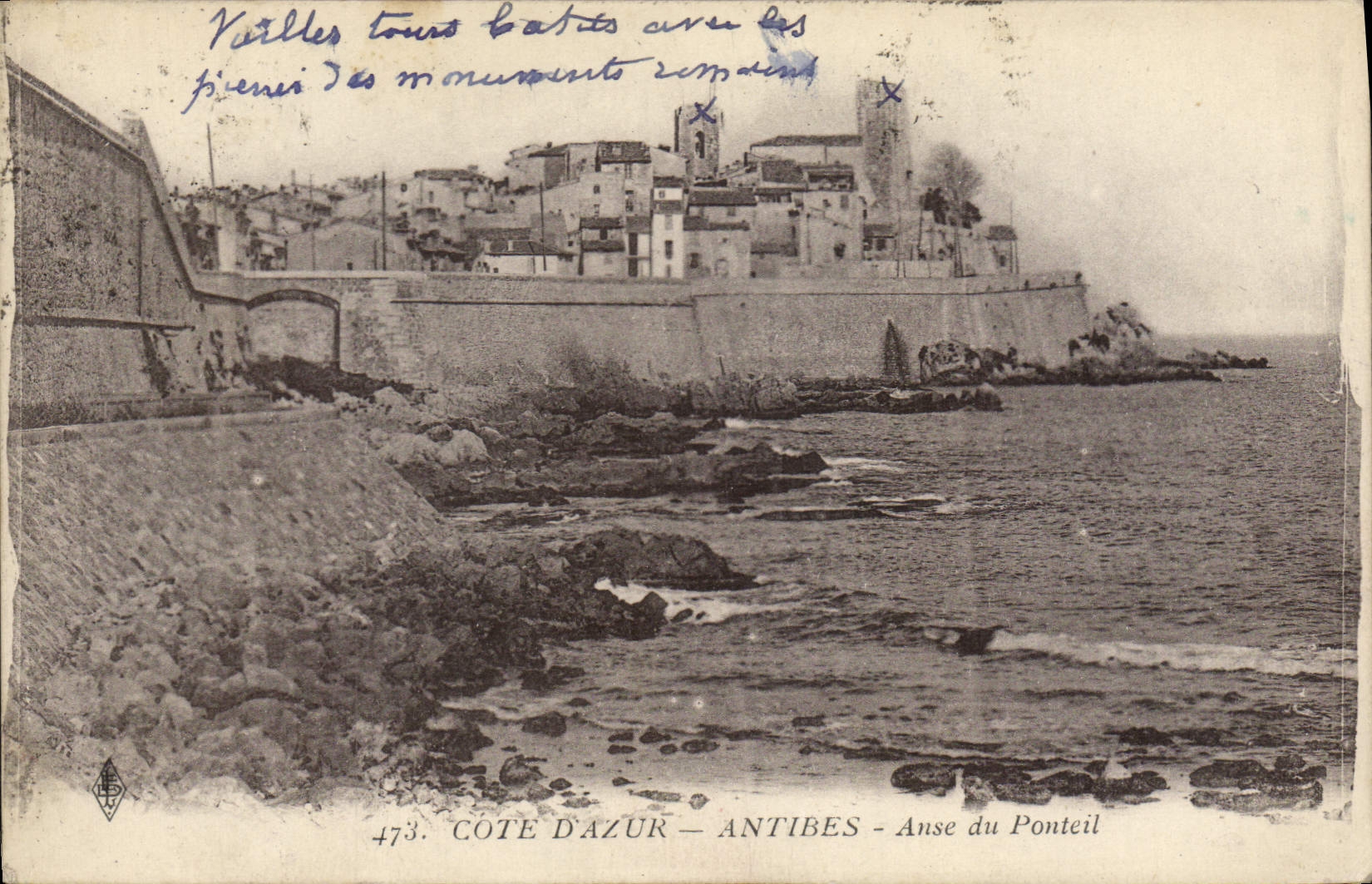 CPA Antibes Anse Du Ponteil