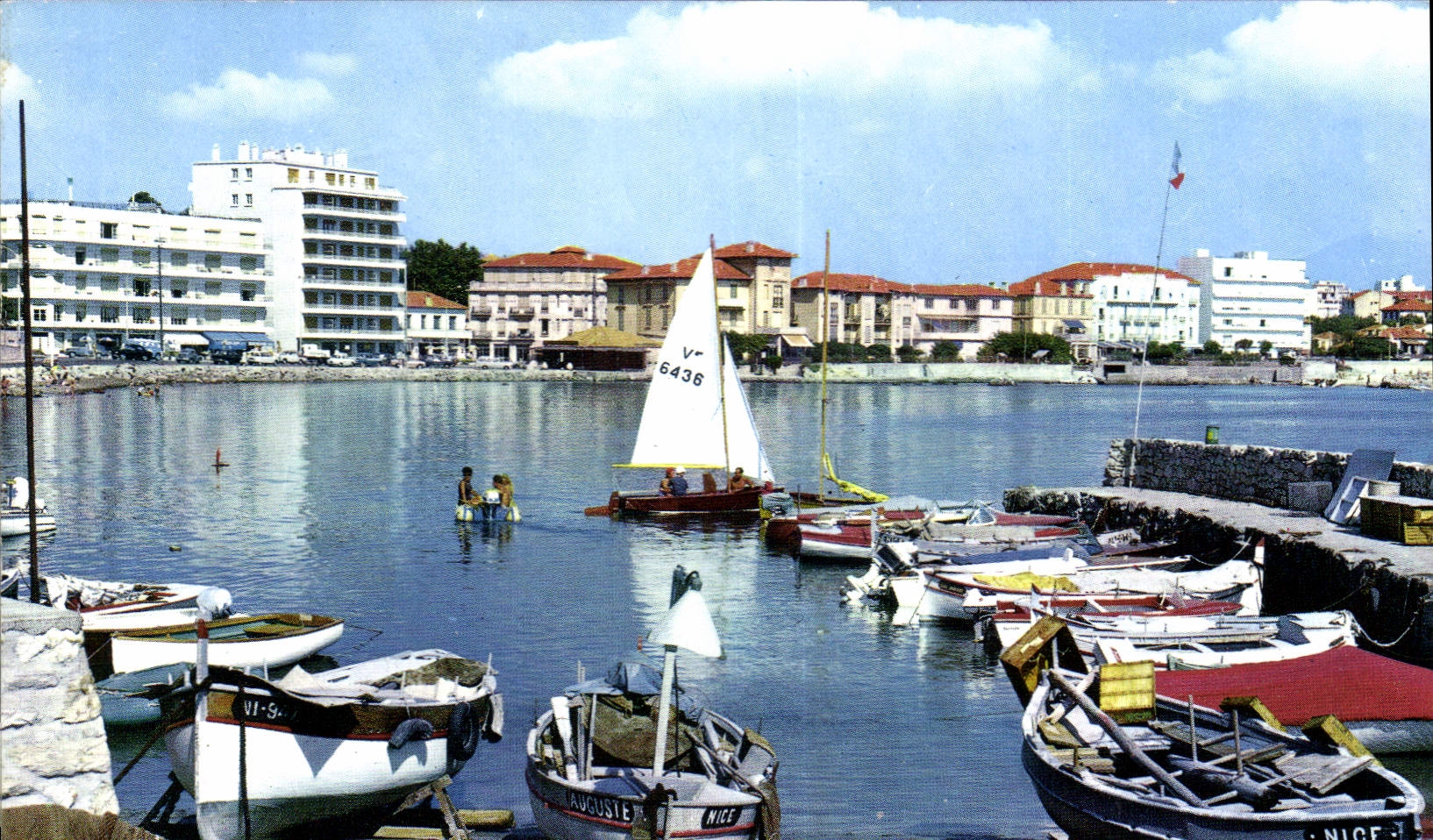 CPA Antibes Le Port De La Salice