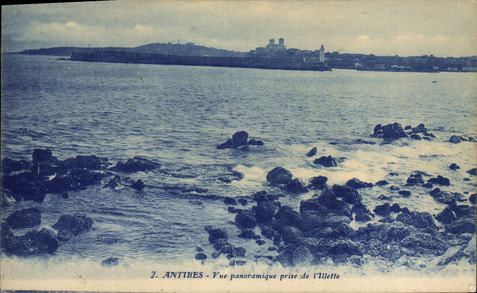 CPA Antibes Vue Panoramique Prise De I'Illette