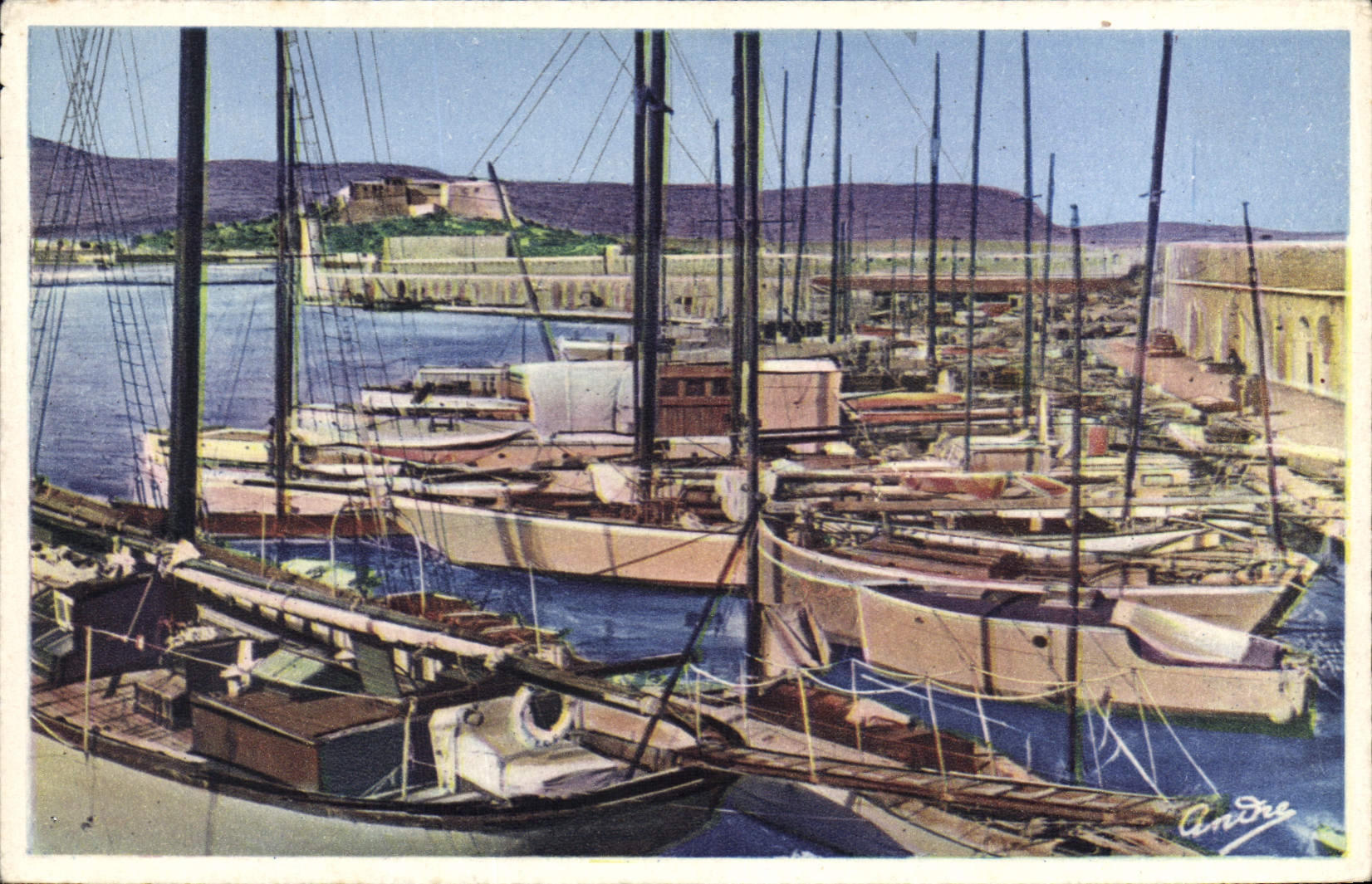 CPA Antibes Le Port