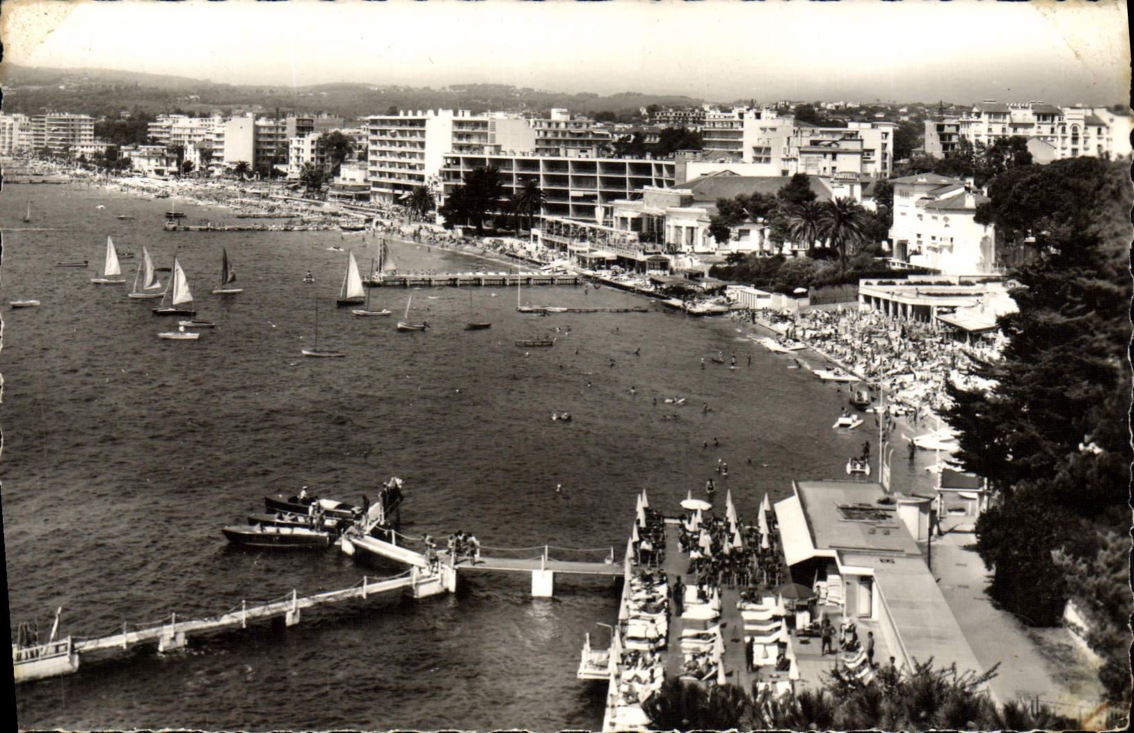 CPA Juan Les Pins Vue Generale
