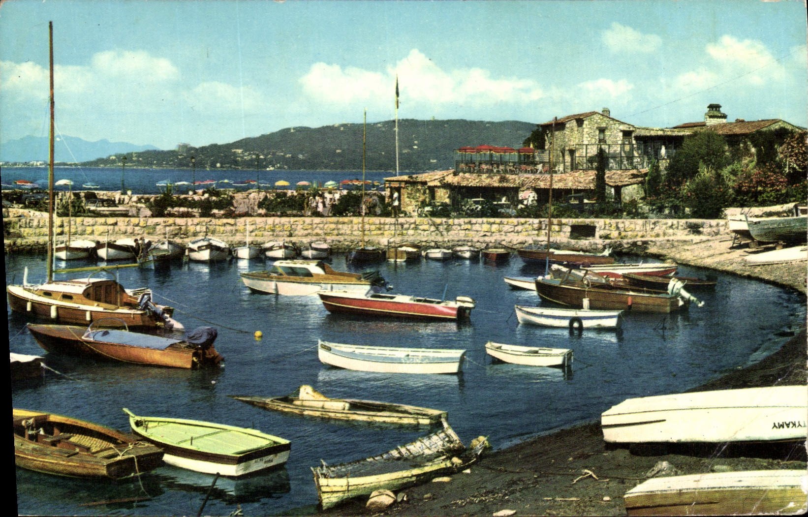 CPA Juan Les Pins La Maison Des pêcheurs