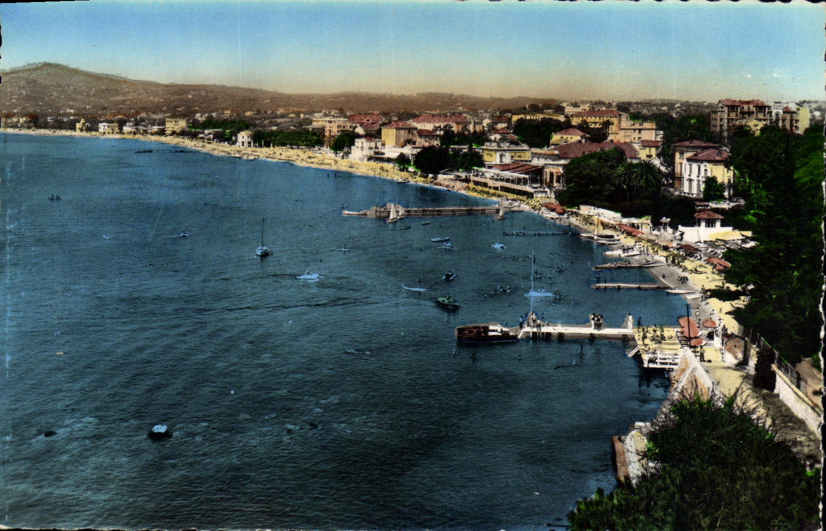 CPA Juan Les Pins Vue D'Ensemble