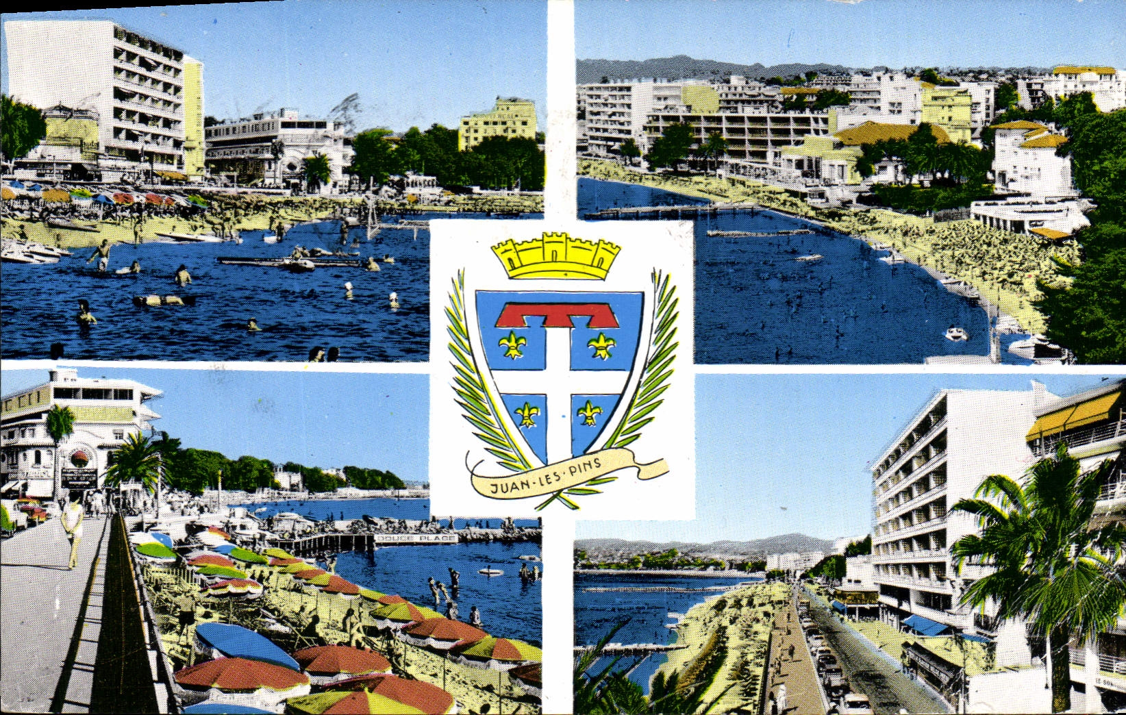 CPA Juan Les Pins La Plage